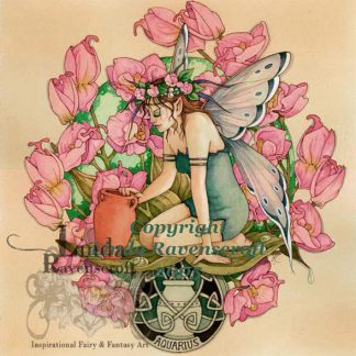 ZODIAC PRINT AQUARIUS - ORCHID