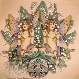 ZODIAC PRINT GEMINI - LILLY OF THE VALLEY (Copy)