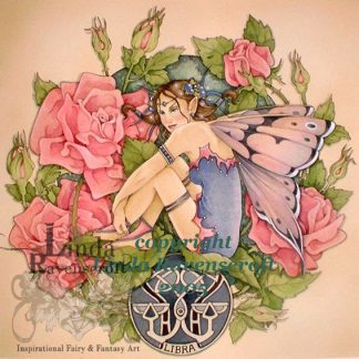 ZODIAC PRINT LIBRA - PINK ROSE (Copy)