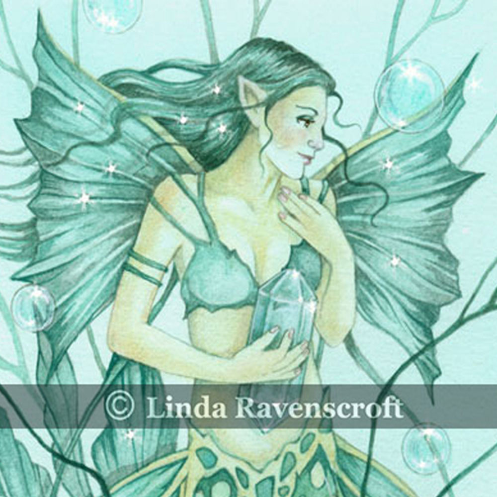 ART PRINT AQUAMARINE