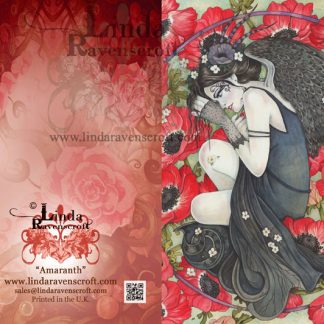 GREETING CARD LR AMARANTH