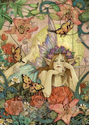 LARGE PRINT FLORABUNDANCE - Image 2