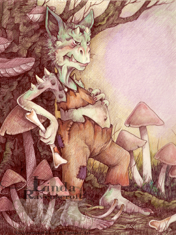 ART PRINT A4 GOBLIN - Image 2