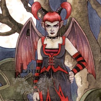 ART PRINT GOTHIC FAIRY