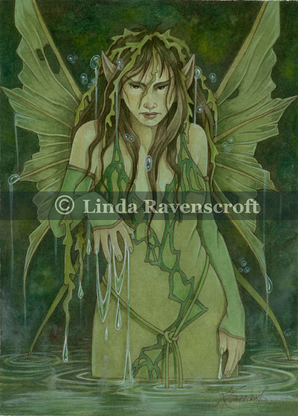 ART PRINT MURKEY WATER FAIRY - Image 2
