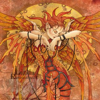 LARGE PRINT 0- THE PHOENIX RISING