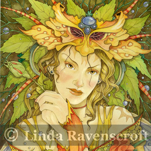 LARGE PRINT LADY OF SUMMER