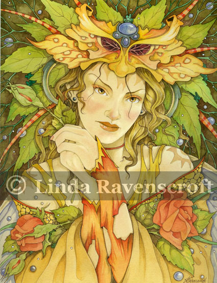 LARGE PRINT LADY OF SUMMER - Image 2