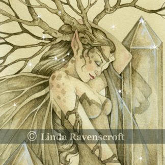 ART PRINT SMOKEY QUARTZ