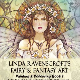 BOOK 4 - LINDA RAVENSCROFT'S COLOURING BOOK - SPIRAL BOUND