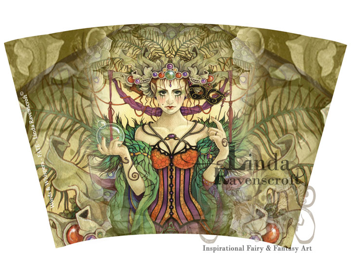 LATTE MUG "FATE" TRUE COLOURS - WORDS AND WHISPERS