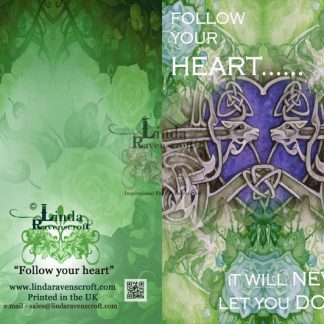 GREETING CARD LR FOLLOW YOUR HEART