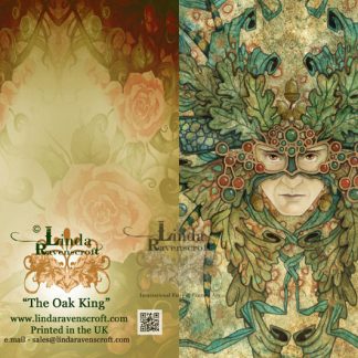 GREETING CARD LR OAK KING