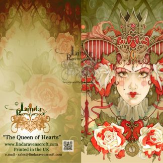 GREETING CARD LR QUEEN OF HEARTS