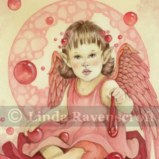 ART PRINT THE RUBY ANGEL