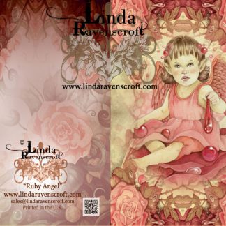 GREETING CARD LR RUBY ANGEL