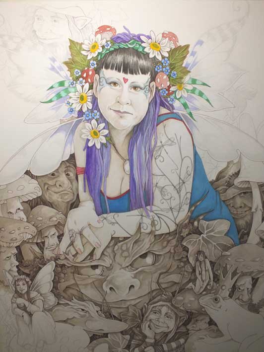 PRIVATE COMMISSIONS FULL COLOUR FIGURATIVE/PORTRAIT - Image 2