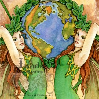 TAROT PRINT THE WORLD