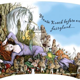 LATTE MUG - PLEASE KNOCK BEFORE ENTERING FAIRYLAND