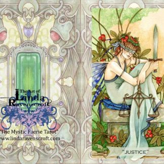 TAROT GREETING CARD - "JUSTICE"