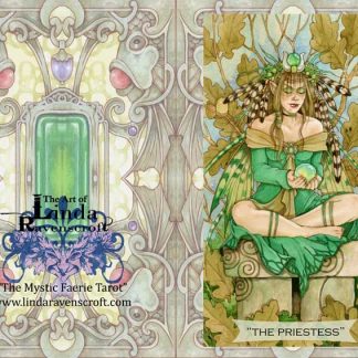 TAROT GREETING CARD - "THE PRIESTESS"