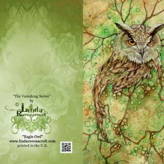 GREETING CARD - "EAGLE OWL"