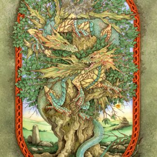 THE DRAGON TREE A4 PRINT