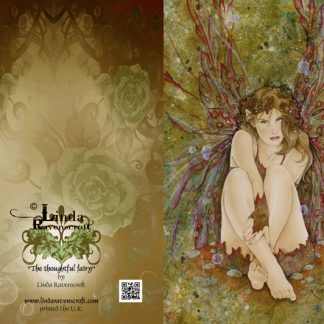 GREETING CARD - "THOUGHTFUL FAIRY"