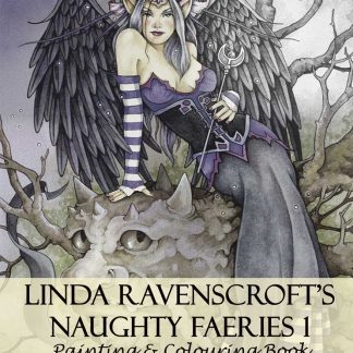 1- NAUGHTY FAERIES ART COLOURING BOOK